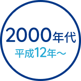 2000年代　平成12年から